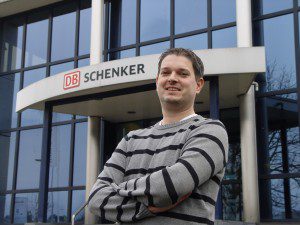 Joost Verspaget, DB Schenker: “We kunnen nu meer informatie delen met klanten. Het aantal telefoontjes is daardoor drastisch verlaagd”