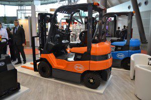 Nieuw Chinees heftruckmerk verrast met nieuw batterijtype