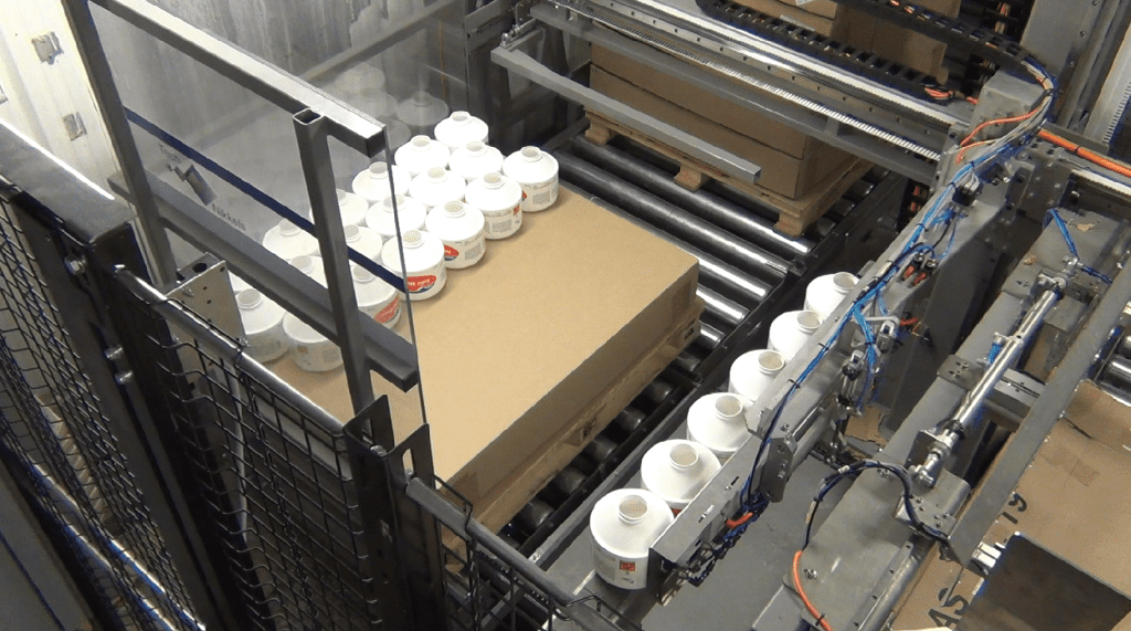 Depalletizer voor flessen, cans en potten featured image