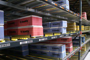 Dankzij de doorrolstellingen is de looptijd bij het orderpicken teruggebracht van 70 naar 30%