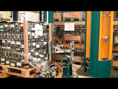 Hoekopzetter voor palletwikkelaars