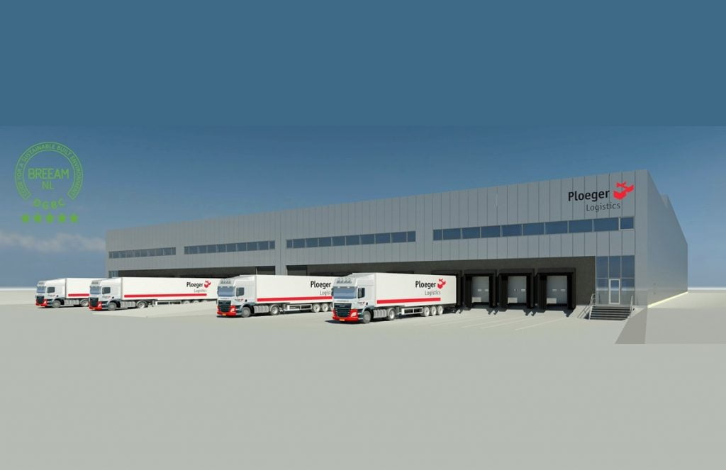 Ploeger breidt uit met Breeam warehouse.