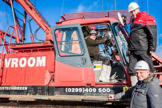 DPD start bouw HUB Eindhoven.