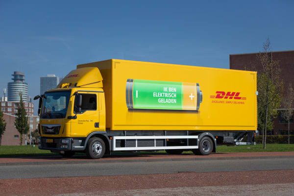 Elektrische vrachtwagen voor emissievrije distributie • Warehouse Totaal
