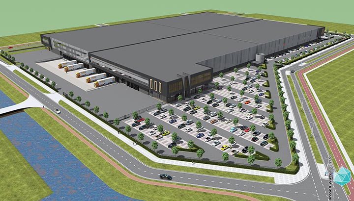 Warehouse Fox en Heylen warehouses in Lansingerland.
