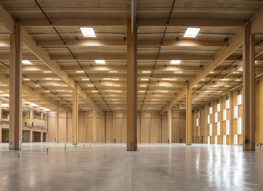 Het houten distributiecentrum: esthetischer, duurzamer en goedkoper? featured image