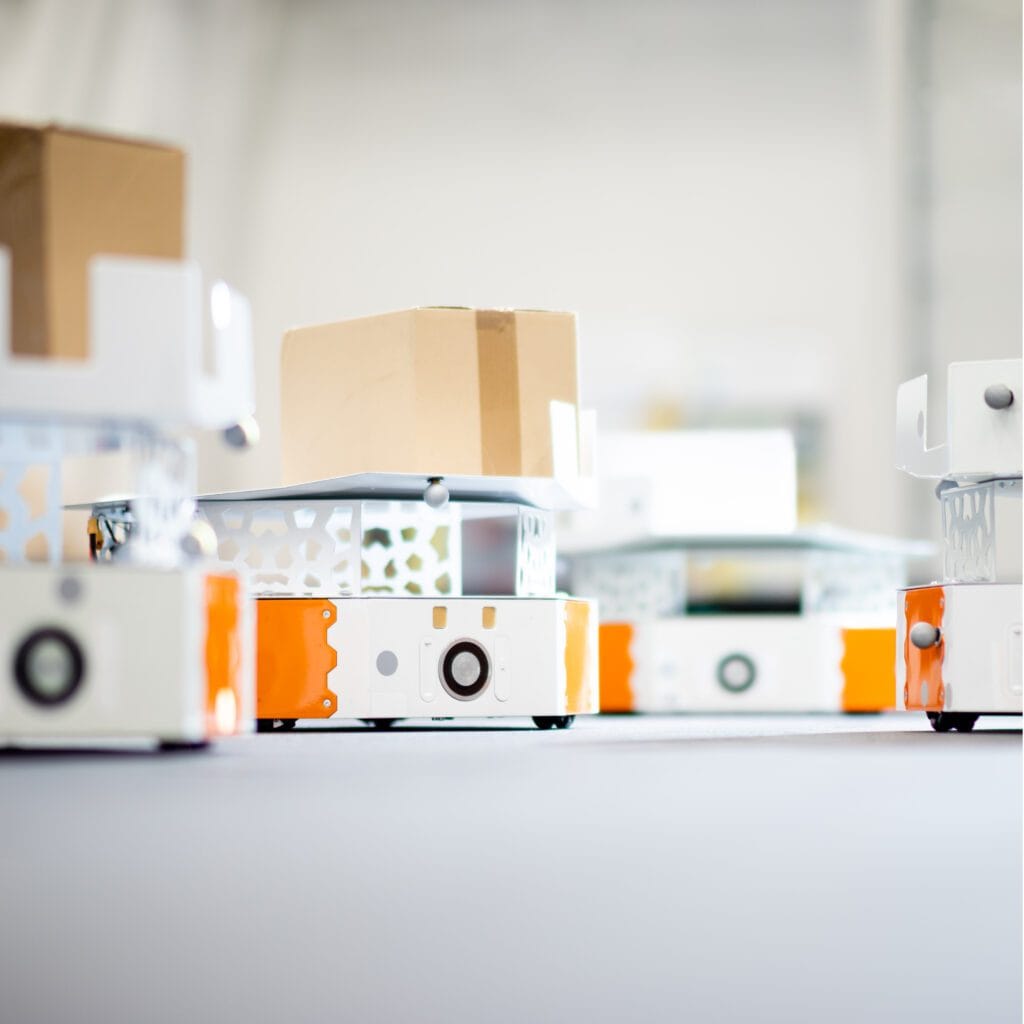 dematic toekomst warehouse robots