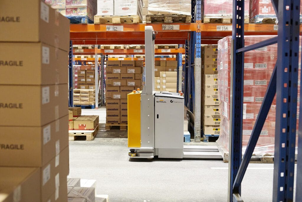 Colruyt STILL autonome heftruck