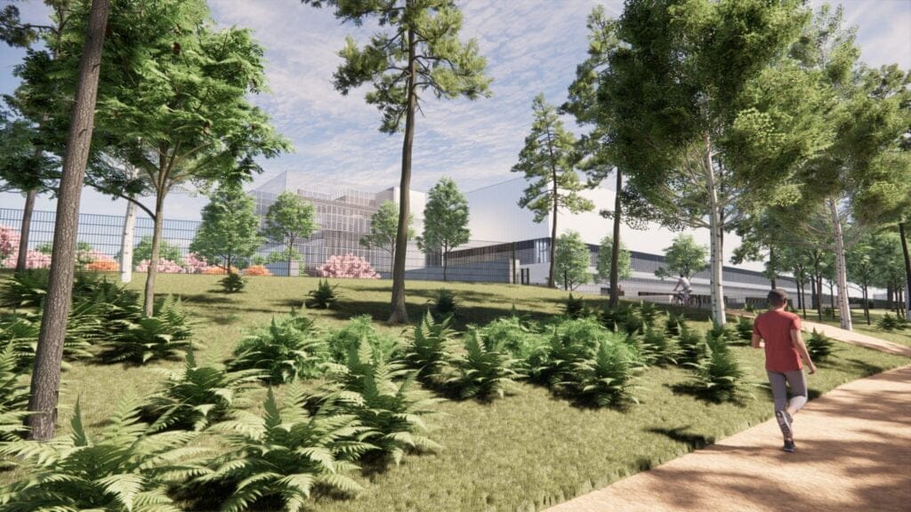 nike logistiek campus warehouse