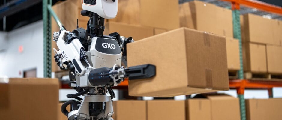 humanoid robot gxo