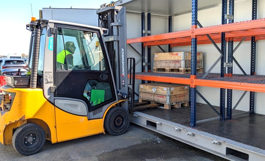 ceva batterij logistiek