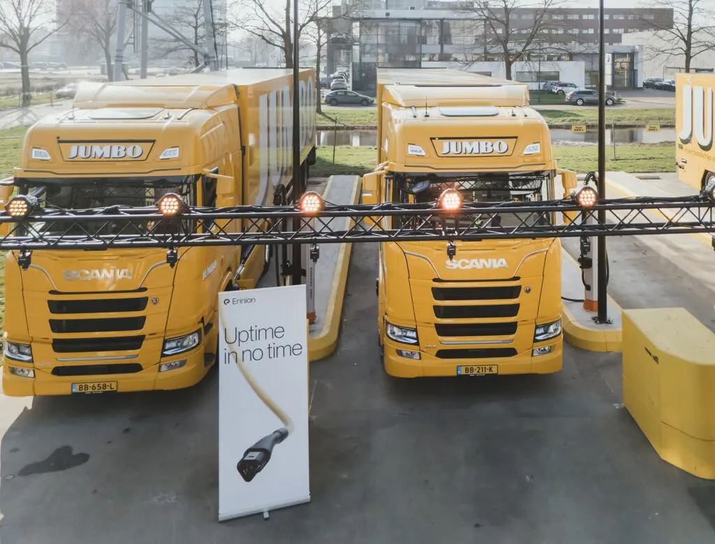 Jumbo rust distributiecentrum Woerden uit met laadplein voor trucks featured image