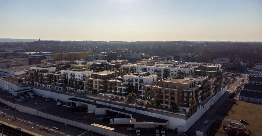 woning op distributiecentrum bouwen