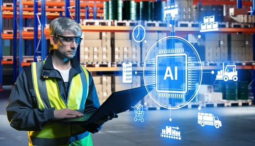 physical AI warehousing robots